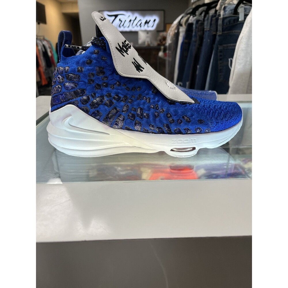 Nike Lebron 17 More Than An Athlete Size 6 GS Blue White Uninterrupted MTAA